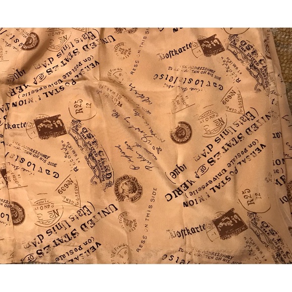 100% silk wrap skirt.  Sz 16, see measurements. - Picture 3 of 6